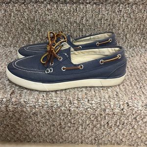 Polo by Ralph Lauren Navy Blue Boat Shoes